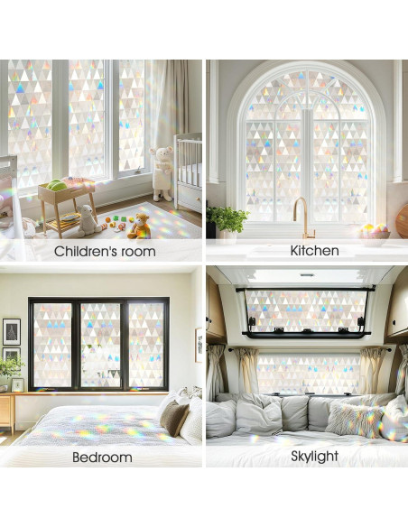 Película de Privacidad para Ventanas LUTE 0.89 m Transparente