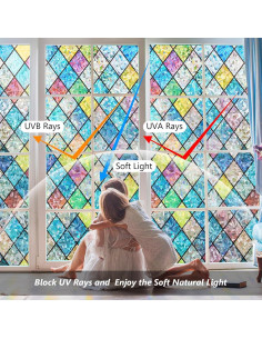 Película de Vidrio de Manchas LEMON CLOUD 44.5x199.8 cm 2