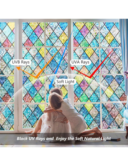 Película de Vidrio de Manchas LEMON CLOUD 44.5x199.8 cm