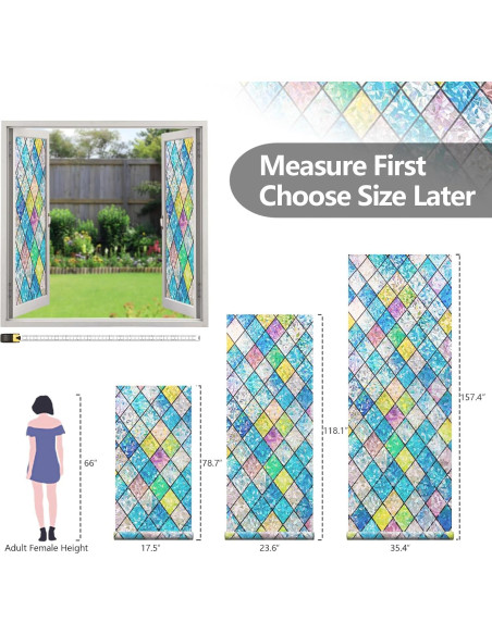 Película de Vidrio de Manchas LEMON CLOUD 44.5x199.8 cm