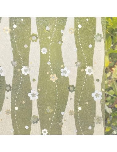 Película de Privacidad Estática Mikomer 44.5x200 cm Flores