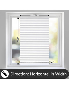 Película de Privacidad para Ventanas rabbitgoo 44.5x199.4cm 2