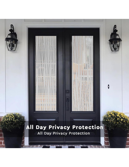 Película de Privacidad NINETREX 44.5x200cm Anti-UV Rayas