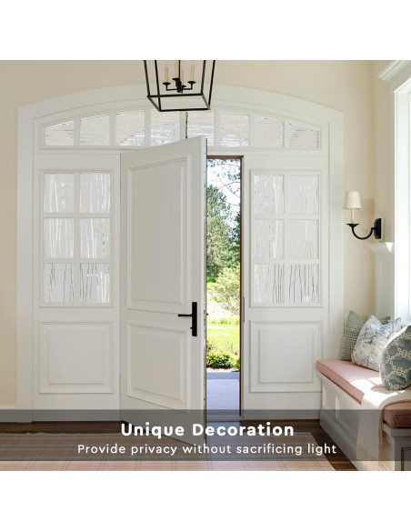 Película de Privacidad NINETREX 44.5x200cm Anti-UV Rayas