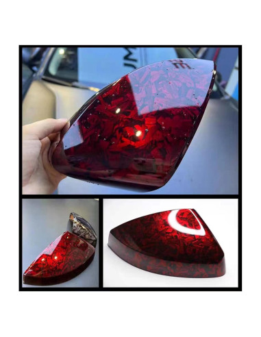 Rollo de Vinilo Adhesivo ASENDIWAY 1.52m x 0.20m Rojo Brillante