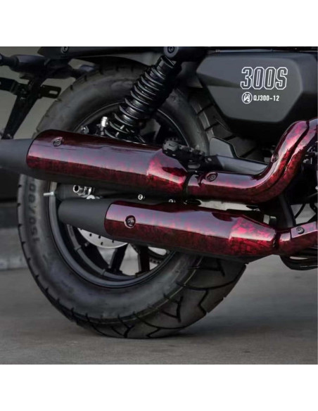 Rollo de Vinilo Adhesivo ASENDIWAY 1.52m x 0.20m Rojo Brillante