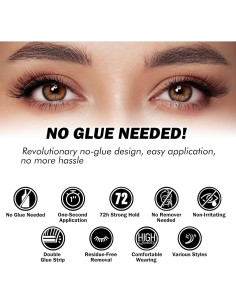 Pestañas Autoadhesivas EASITENSION 156 PCS Reutilizables 2