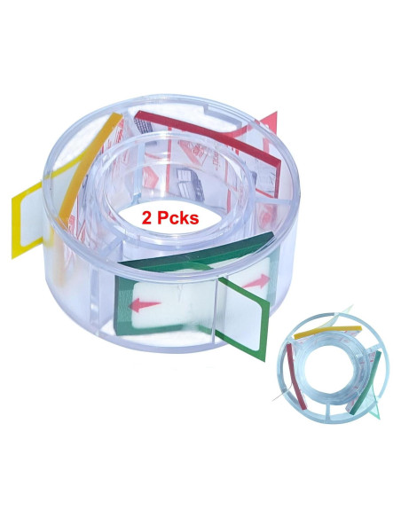 Notas Adhesivas Transparentes OKETHERMO 150 Pestañas Flecha