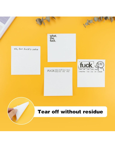 Notas Adhesivas Divertidas GETRIC 200 Piezas 15.8x10.5 cm