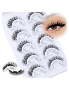 Pestañas Autoadhesivas JIMIRE Wispy 14-15mm Reutilizables