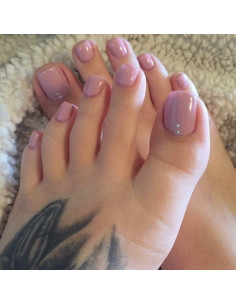 Uñas Postizas para Dedos de los Pies Bellelfin 120pcs Cortas 2