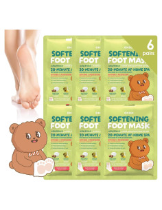 Mascarilla Hidratante para Pies Secos ONSOI 6PK Karité y Oliva