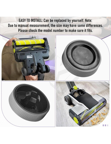 Rueda de Reemplazo Mejorada ZHIXING para Aspiradora Ryo-bi