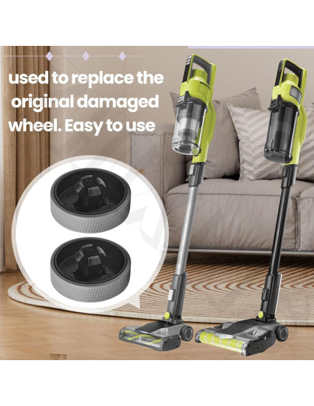 Rueda de Reemplazo Mejorada ZHIXING para Aspiradora Ryo-bi