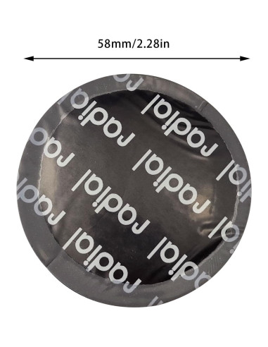 Kit de Parche de Reparación de Neumáticos Flylin 80 Pcs 58mm