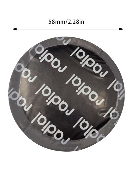 Kit de Parche de Reparación de Neumáticos Flylin 80 Pcs 58mm