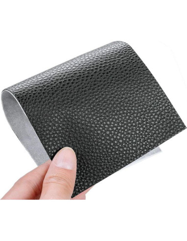 Parche de Reparación de Cuero Autoadhesivo Acxico 6 Piezas 15x25cm