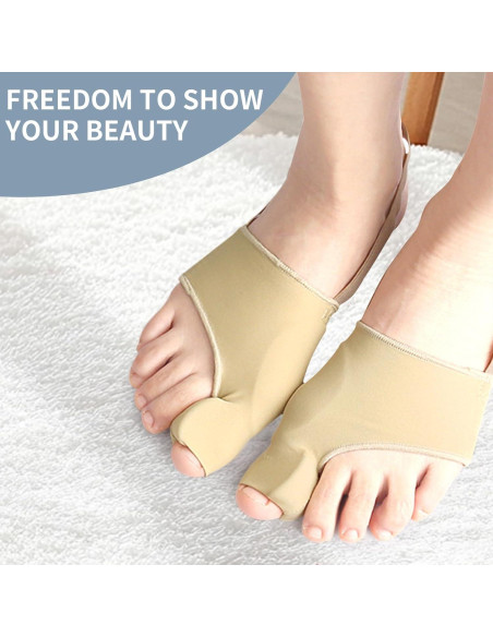 Corrector de Juanetes DFQ 2 Pcs para Alivio y Soporte M