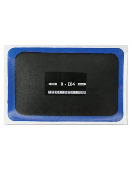 Parche de reparación neumáticos radiales XTMC R-E04 75x100mm 10pcs