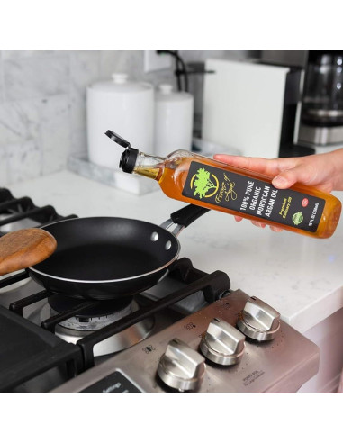 Aceite de Argán Orgánico Comestible Esencia de Argán 482ml