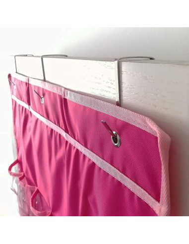 Organizador Colgante de Juguetes Helimwint Rosa 24 Bolsillos