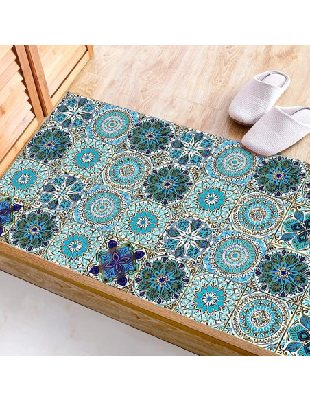 12 Piezas Pegatinas de Azulejos GZsenwo 15x15 cm Marroquíes 12 Piezas Pegatinas de Azulejos GZsenwo 15x15 cm Marroquíes