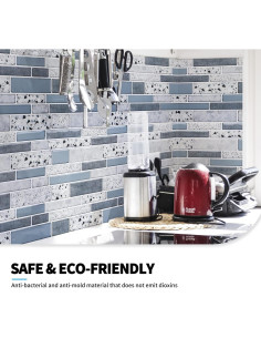 Azulejos Autoadhesivos Art3d de Mármol 30x30cm - 10 Hojas 2