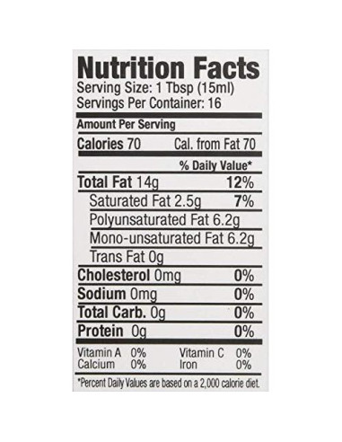 Aceite de Argán Orgánico Comestible Esencia de Argán 482ml