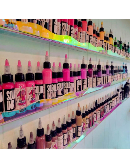 Estante para Esmalte de Uñas YMVV, 6 Piezas Iridiscentes