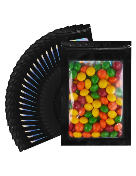 100 Bolsas Reutilizables Holográficas Piadis 10x15 cm