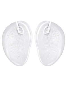 3 Pares Almohadillas de Gel Silicona Transparente para Sandalias