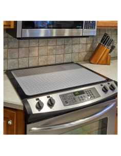 Alfombrilla de Silicona Parnoo 71.1x50.8 cm Gris para Estufa