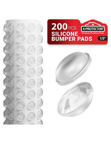 Protectores de Puertas de Gabinete X-PROTECTOR 200 PCS Silicona