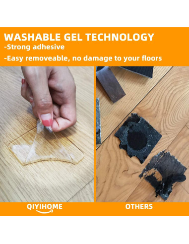 Almohadillas Antideslizantes QIYIHOME 5.03 m para Muebles