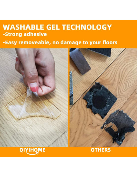 Almohadillas Antideslizantes QIYIHOME 5.03 m para Muebles