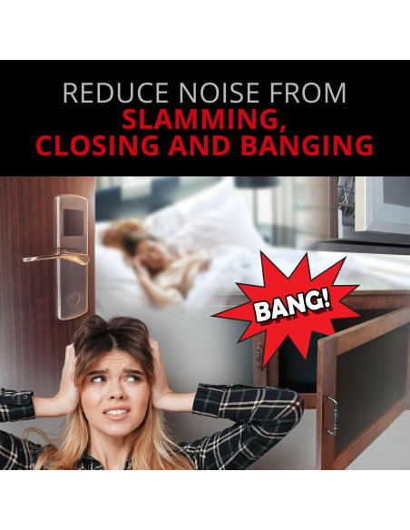 Protectores de Puertas de Gabinete X-PROTECTOR 200 PCS Silicona