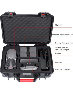Estuche Impermeable Smatree para DJI Mavic 2 Pro/Zoom 41x33x13cm 2