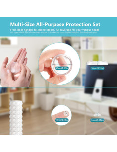 Topes de puerta y protectores de gabinete LveSunny 98Pcs 2