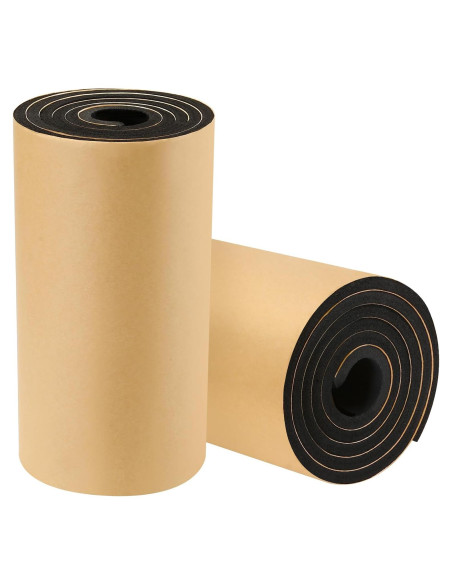 Espuma Acústica Aislamiento Sonoro Kaqiluo 2 Rollos 1.08 m