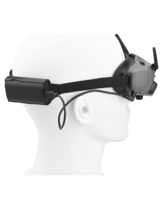 Soporte Clip Batería y Cable Alimentación Axisflying Gafas 2