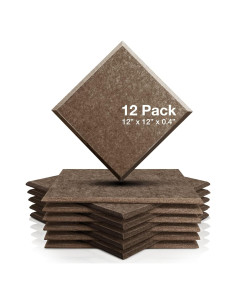 Paneles Acústicos Fstop Labs 30.5x30.5 cm - Aislamiento Sonoro