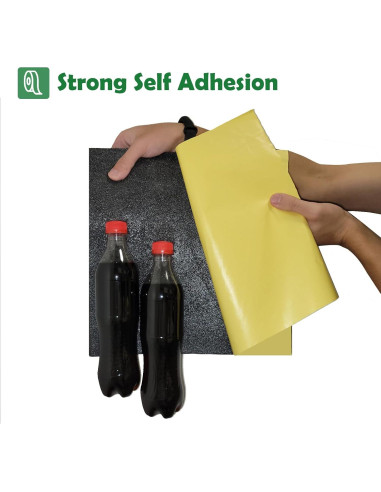 Paquete de 12 Paneles de Espuma Acústica Autoadhesiva WVOVW