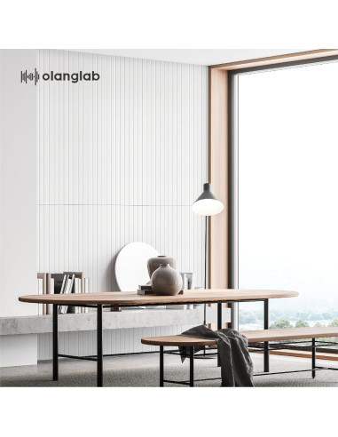 Paneles Acústicos Olanglab 10 Unidades 119x58 cm Absorbentes