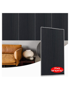 Panel Acústico FONESO 149.86x60.96cm Espuma Absorbente