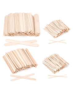 1000 Palitos de Cera de Madera JIUHSHN - 4 Estilos para Depilación
