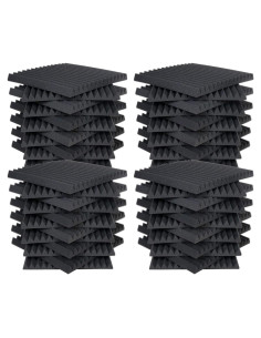 Paneles Acústicos AK TRADING CO. Wedge 30.48x30.48cm - 48 Piezas