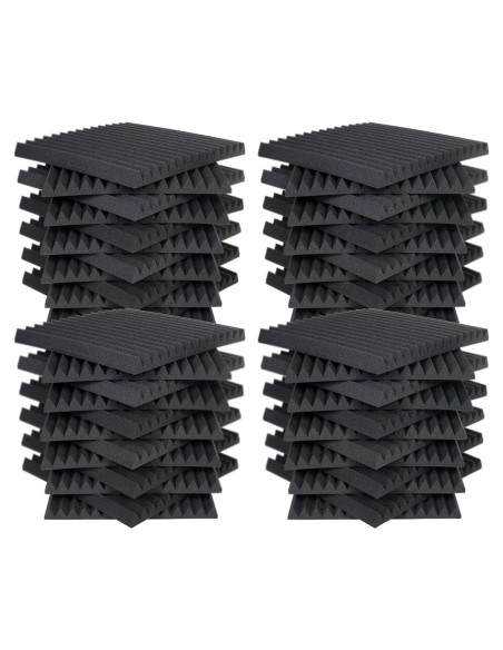 Paneles Acústicos AK TRADING CO. Wedge 30.48x30.48cm - 48 Piezas