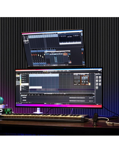 Paneles Acústicos de Espuma Aislantes 2 Pcs 121.9x61 cm Negro