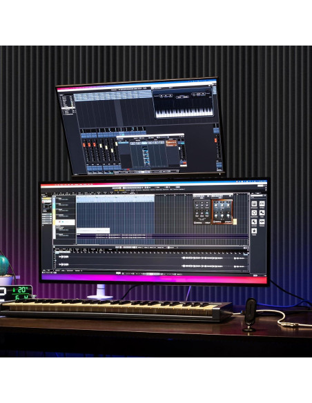 Paneles Acústicos de Espuma Aislantes 2 Pcs 121.9x61 cm Negro Paneles Acústicos de Espuma Aislantes 2 Pcs 121.9x61 cm Negro