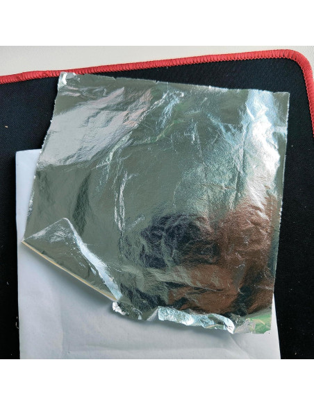 Hojas de Imitación de Oro JINRUISI 200 Unidades 14x14cm